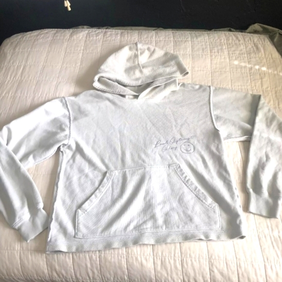 NWOT...RARE Madhappy Reversible 1-800-optimism 2018 Retro Rainbow Hoodie - Picture 16 of 16